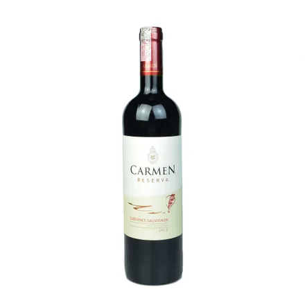 Vino Chileno Tinto Carmen Reserva Cabernet Sauvignon 750ml