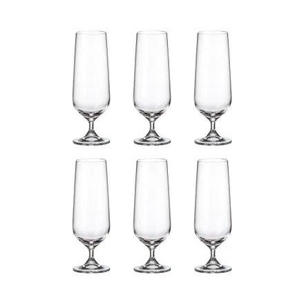 Set Copas Cerveza Bohemia Strix 6 Piezas 380ml