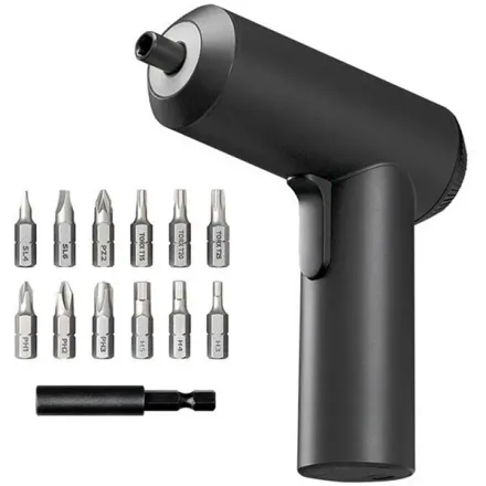 Parafusadeira Portátil Xiaomi Mi Cordless Screwdriver MJDDLSD001QW - Cinza Preto