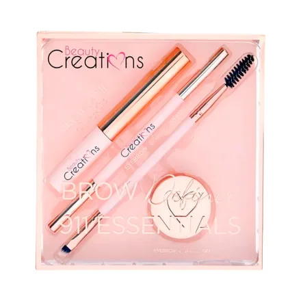 Set Cosmeticos Beauty Creations Essentials Brow Definer 911 Medium Brown 4 Piezas
