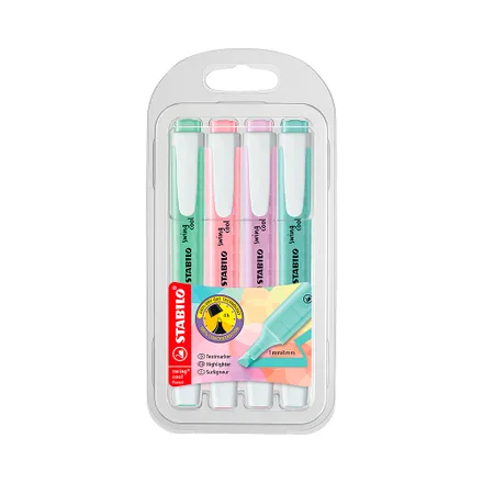 Marcador Stabilo Swing Cool Pastel 275 4 08