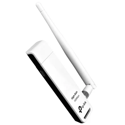 Adaptador USB Inalámbrico TP-Link TL-WN722N 150Mbps - White