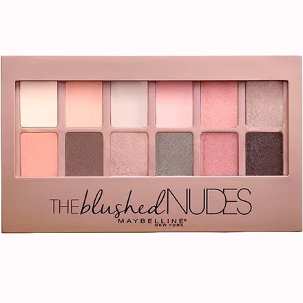 Paleta Sombras Maybelline Blushed Nudes 12 Cores