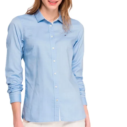 Camisa Tommy Hilfiger Feminina 474 10 Claro