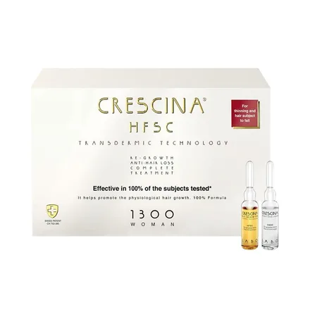 Crescina Anticaida Del Cabello 1300 Woman Con 20 Ampollas