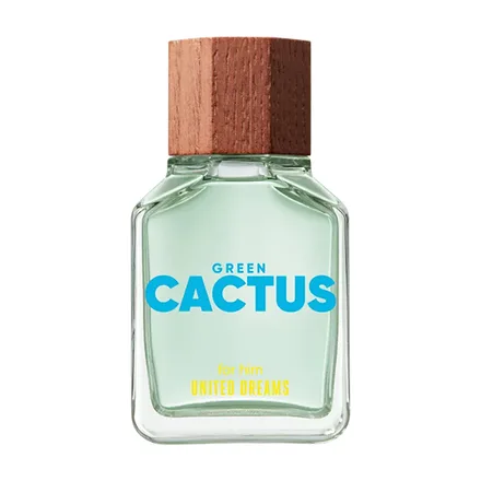 Perfume Benetton Colors Green Cactus Eau Toilette Masculino 100ml