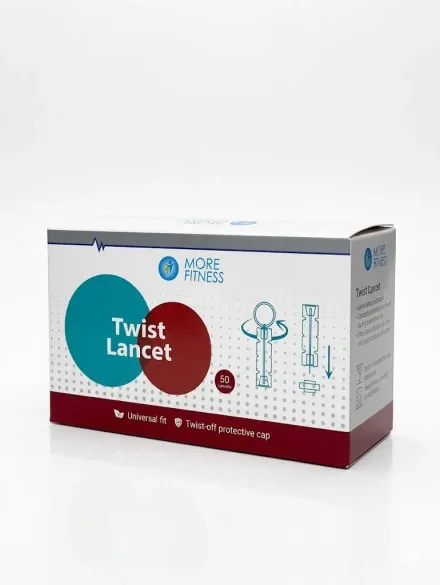 More Fitness Tira Lance Diabete Mf 6 50