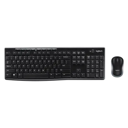 Teclado Kit + Mouse Sem Fio Logitech MK295 – Preto (Espanhol)