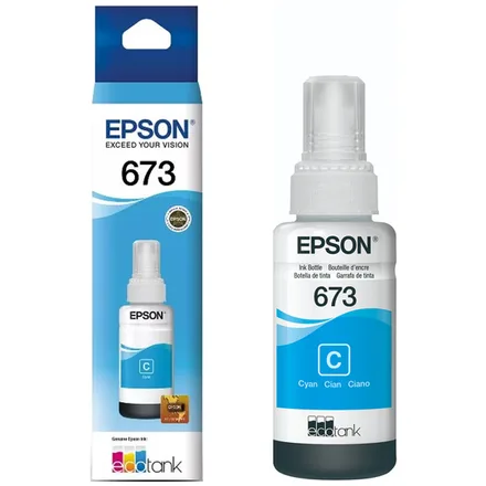 Tinta Impresoras 673 Con Cian 70ml