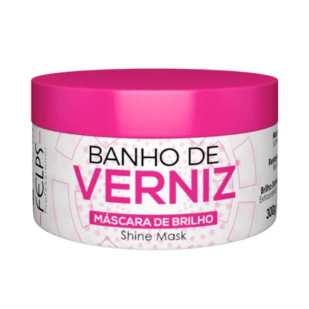 Mascara Capilar Felps Banho Verniz 300 Gr