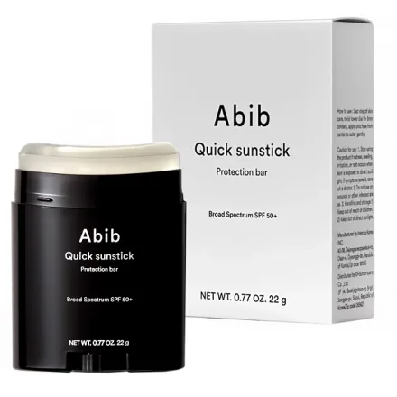 Protetor Solar Facial Barra Abib Quick Sunstick Protection Bar Spf 50 Plus 22g