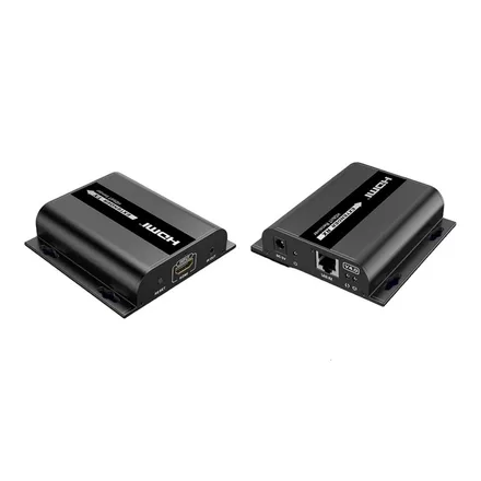 Hdmi 120M Ip Extender Plus Ir Par Iuron