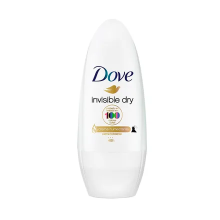 Desodorante Dove Roll On Invisible Dry 48 50ml