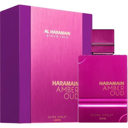 Perfume Al Haramain Amber Oud Ultra Violet Eau Parfum Femenino 120ml