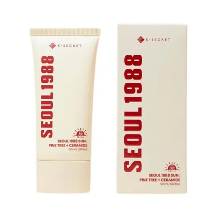Protetor Solar Facial Secret Seoul 1988 Sun Pine Tree Ceramide 50ml
