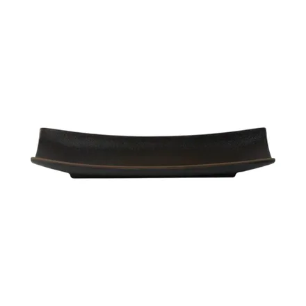 Bandeja De Cerámica Life Home Bcr 70863 27.5 Cm Negro