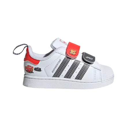 Calzado Deportivo Infantil Adidas Jq1336 Superstar Ii Pixar Cars Unisex
