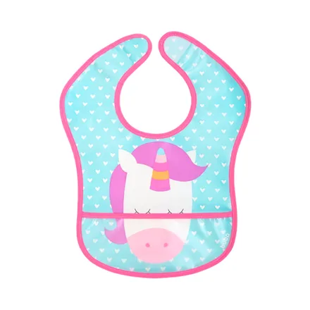 Babero Buba 15369 Unicornio Con Bolsa Infantil