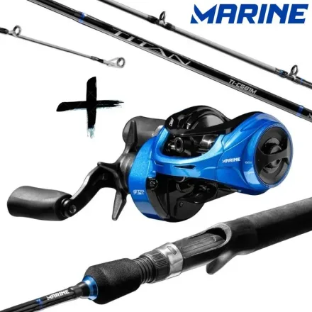 Marine Conjunto Pro Vara 12 25LB Izq