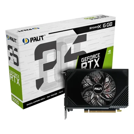 Placa Video Palit Stormx Geforce Rtx 3050 Gddr 6