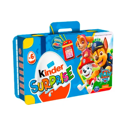 Chocolate Kinder Surprise Paw Patrol 6 X120 Gr