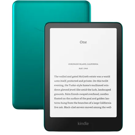 Lector Libro Electronico Amazon Kindle Paperwhite Signature Mettallic Jade 2024 32GB