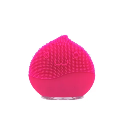 Limpador e Massageador Facial GoLine Silicone - Rosa