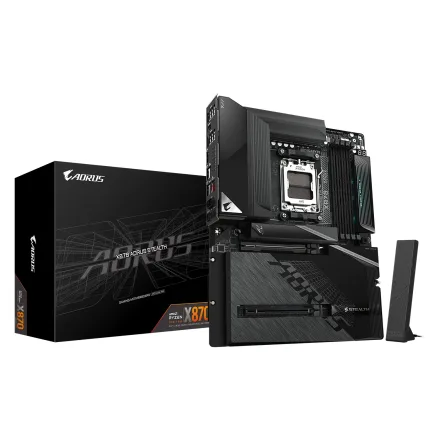 Placa Mae Gigabyte X870 Aorus Stealth Ddr 5 Socket AM5 Chipset Atx