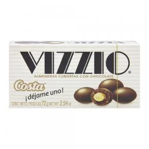 Chocolate Costa Vizzio Recheio Amendoa 72g