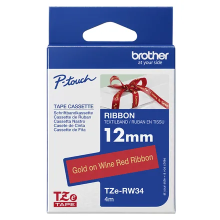 Cinta Rotuladora Tzerw 34 Dorado