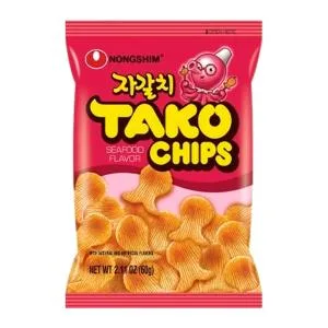 Salgadinho Tako Chips Nongshim Pacote 60g