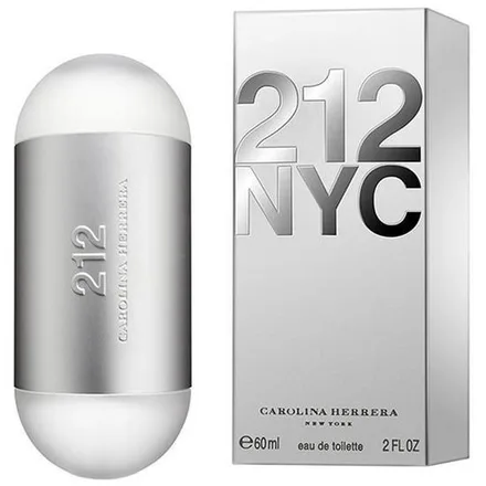 Perfume Carolina Herrera 212 Eau Toilette Feminino 60ml