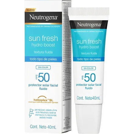 Protetor Solar Neutrogena Hidro Boost Sun Fresh Fps 50 40ml