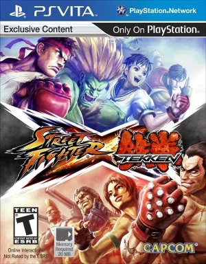 JOGO PSVITA STREET FIGHTER X TEKKEN