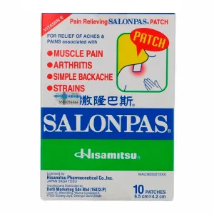 Adesivo Analgesico Salonpas Dor 10