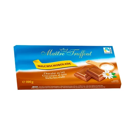 Chocolate Maitre Truffout Milk 100 Gr