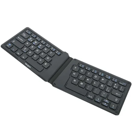 Teclado Targus AKF003ES Bluetooth Dobrável Antimicrobial Espanhol – Preto