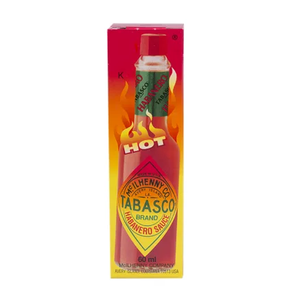 Salsa Pimienta Tabasco Habanero 60ml