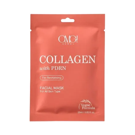 Mascarilla Facial Omg Collagen Pdrn 25ml