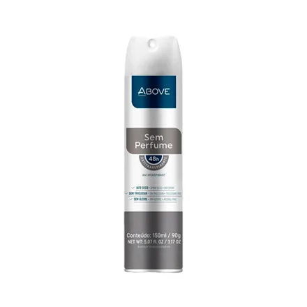 Desodorante Above Sin Perfume Antitranspirante 150ml