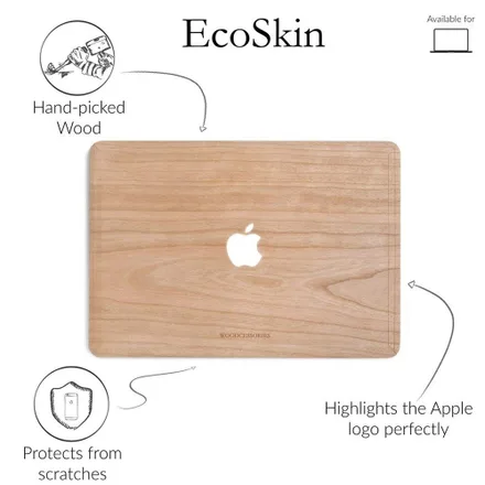 Capa Woodcessories MacBook Pro 13 Ecoskin Macbookcover Cherry