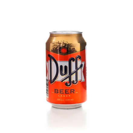 Cerveza Duff Beer Lager Lata 330ml