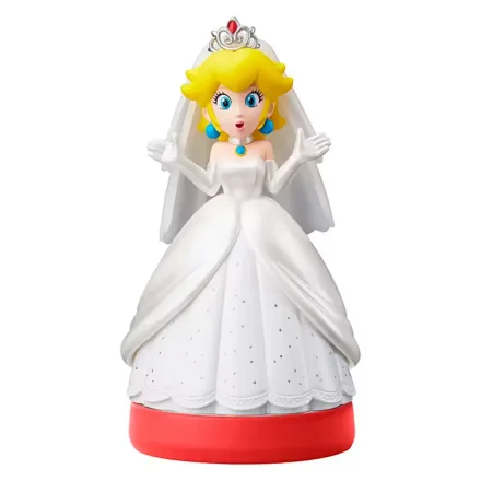 Boneco Amiibo Nintendo Princes Peach Wedding 8059