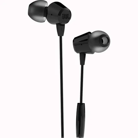Fone de Ouvido JBL C50HI Mini Jack 3.5 mm – Preto JBLC50HIBLK