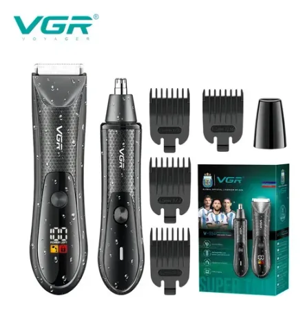 Vgr Set Cortador Pelo 934 Recargable