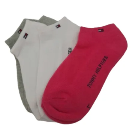 Meias Tommy Hilfiger Infantil Unisex Asst 3 Pares 099L