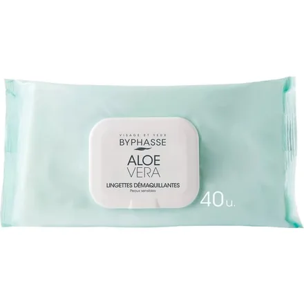 Byphasse Toallita Desmaquillante Aloe Vera 40