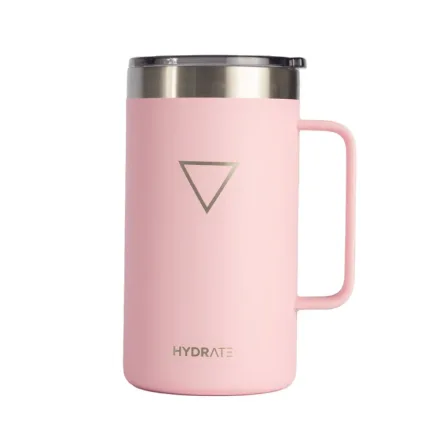 Hydrate Vaso Manija Rosa Pastel 710ml