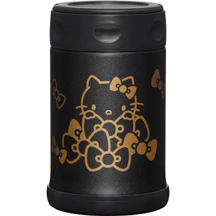 Marmita Termica Zojirushi Sw Hello Kitty Preto 500ml