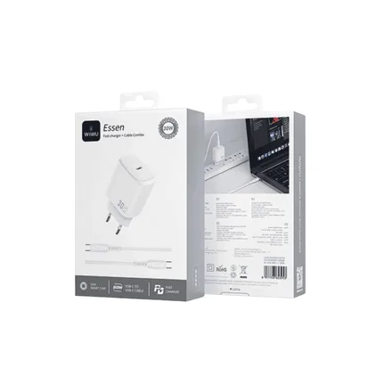 WIWU EL CHARGE COMBO CARGADOR + CABLE